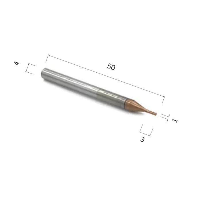 Фото фреза спиральная цилиндрическая z4 по нержавеющей стали, алюминию, твердому дереву djtol aaep4lx01 в Москве и Московской области