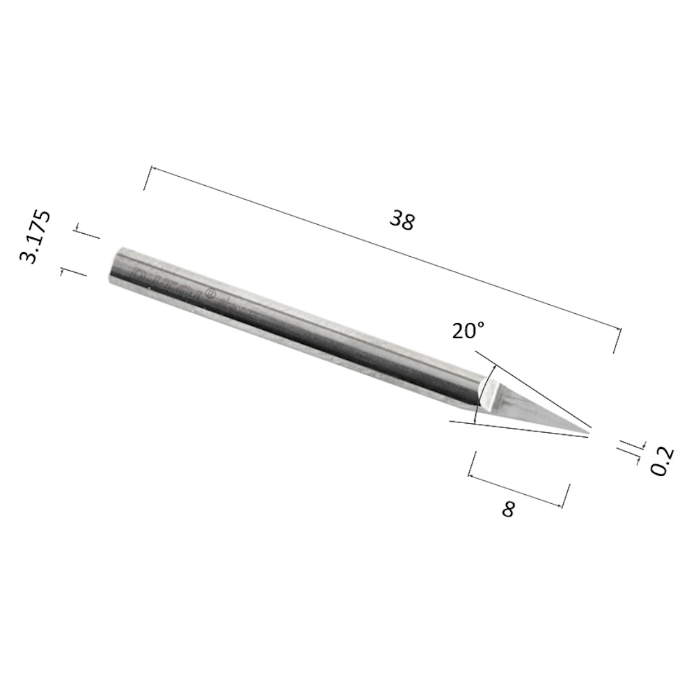 Фото гравер djtol aajs3.2002 конусный (по стали, цветным металлам (алюминий, латунь, медь, бронза)) в Москве и Московской области