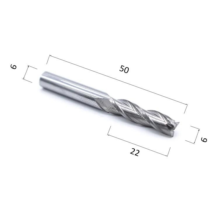 Фото фреза djtol n3lx622 спиральная трехзаходная стружка вверх (по дереву, композиту (акп), пластику) в Москве и Московской области