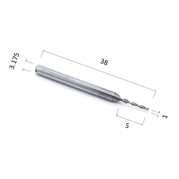 Фото фреза спиральная цилиндрическая двухзаходная по акрилу, дереву, композиту (акп) djtol n2lx3.105 в Москве и Московской области