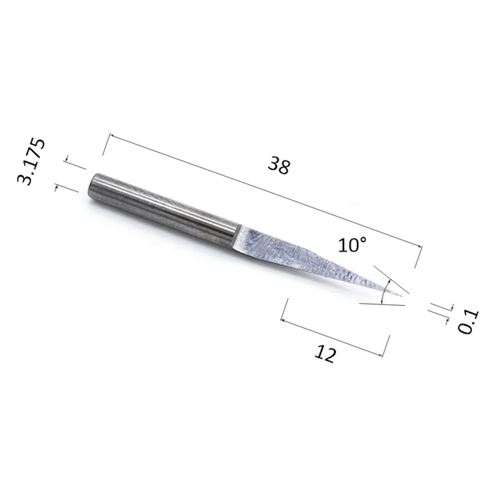 Фото гравер djtol nj3.1001 конусный (по дереву, композиту (акп), цветным металлам (алюминий, латунь, медь в Москве и Московской области