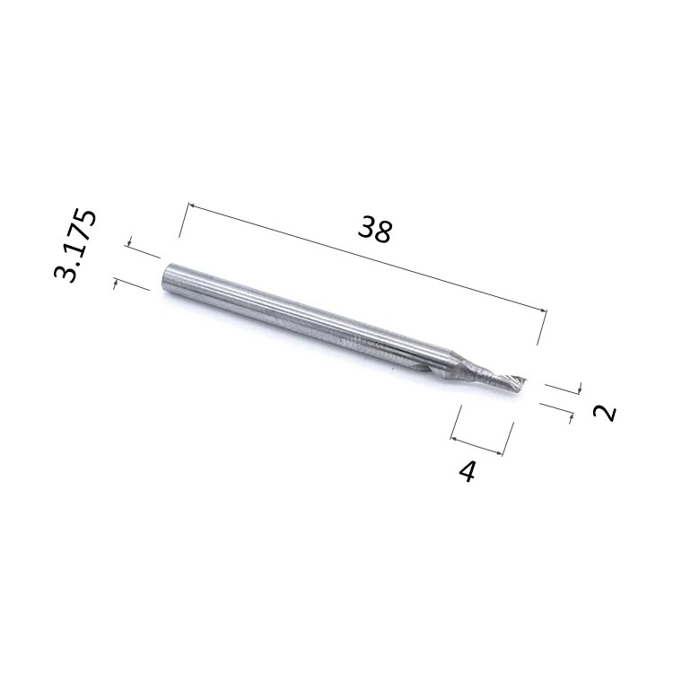 Фото фреза djtol al1lx3.204 спиральная однозаходная (по алюминию) в Москве и Московской области