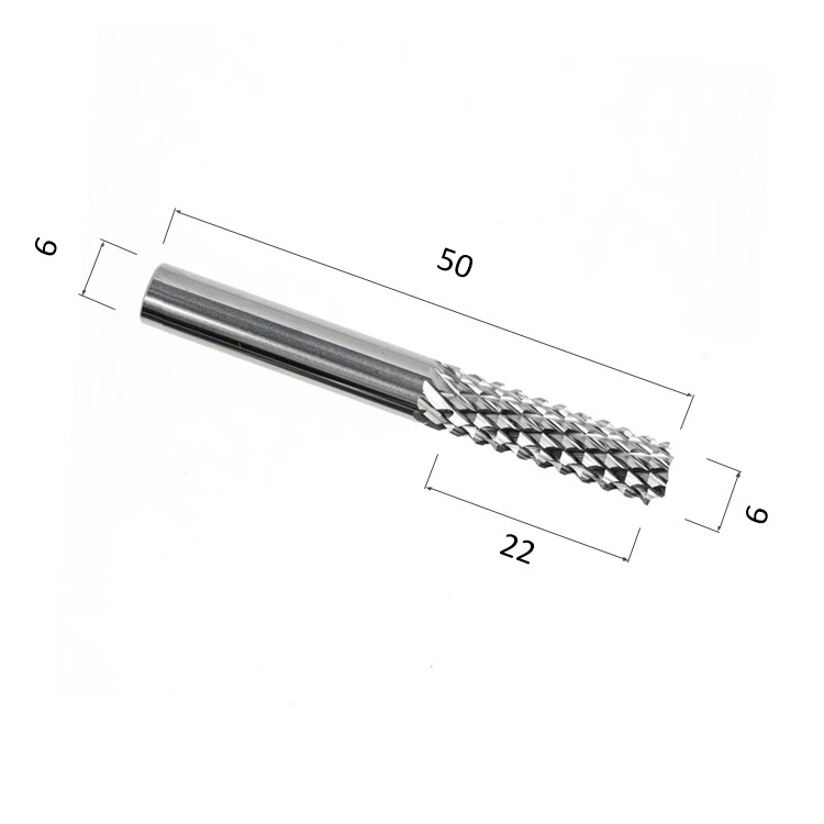 Фото фреза djtol nst622 рашпильная кукуруза (по акрилу (оргстеклу), дереву, дсп) в Москве и Московской области