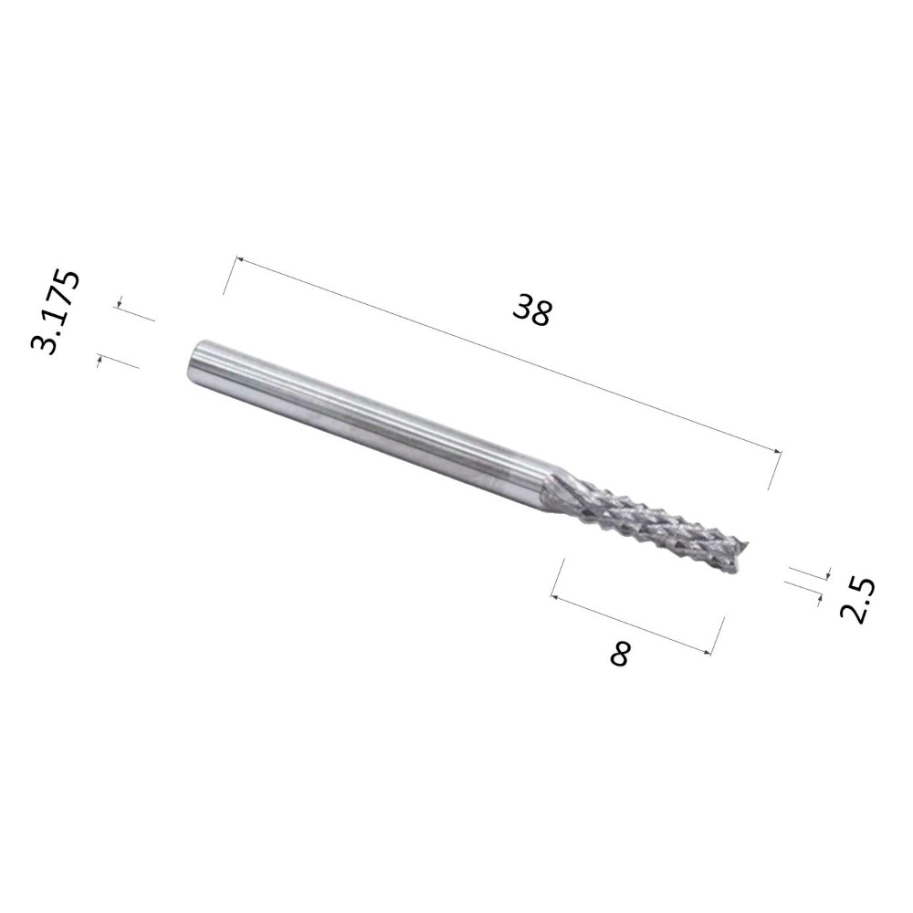 Фото фреза рашпильная кукуруза (по дереву, композиту, пластику) djtol ast3.2.508 в Москве и Московской области