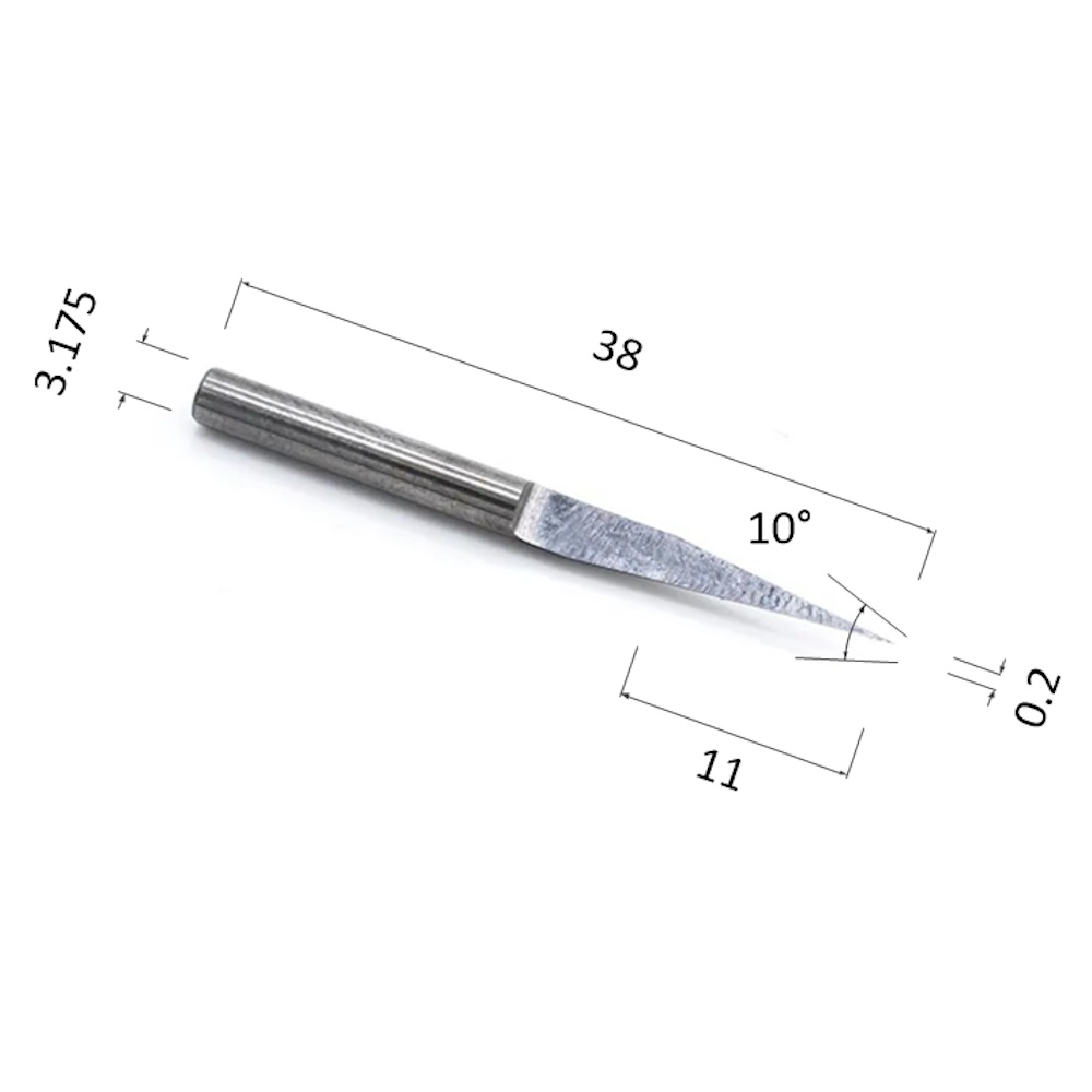 Фото гравер djtol nj3.1002 конусный (по дереву, композиту (акп), цветным металлам (алюминий, латунь, медь в Москве и Московской области