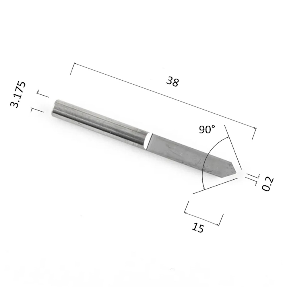 Фото гравер djtol nj3.9002 конусный (по дереву, композиту (акп), цветным металлам (алюминий, латунь, медь в Москве и Московской области