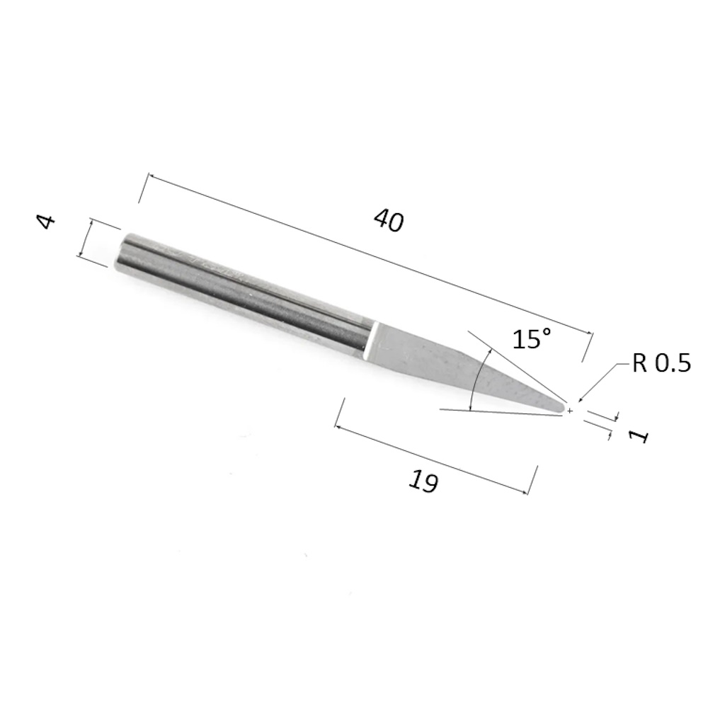 Фото гравер djtol nydj4.1510 конусный сферический (по дереву, композиту (акп), пластику) в Москве и Московской области