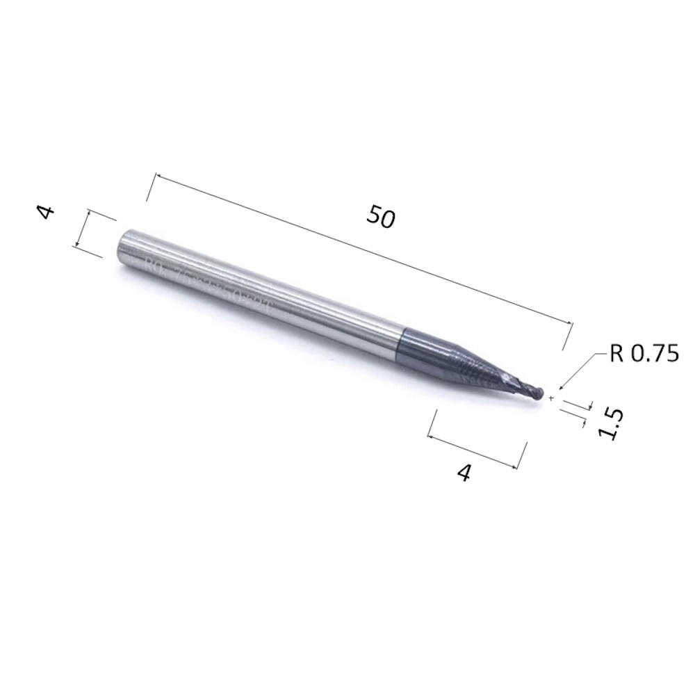 Фото фреза спиральная цилиндрическая двухзаходная по стали, алюминию, твердому дереву djtol as2qx015 в Москве и Московской области