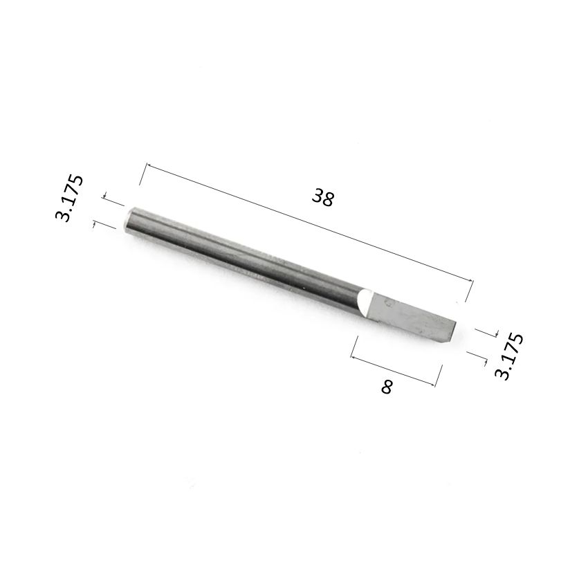 Фото гравер прямой половинный (по дереву, композиту, пластику) djtol aozx3.08 в Москве и Московской области