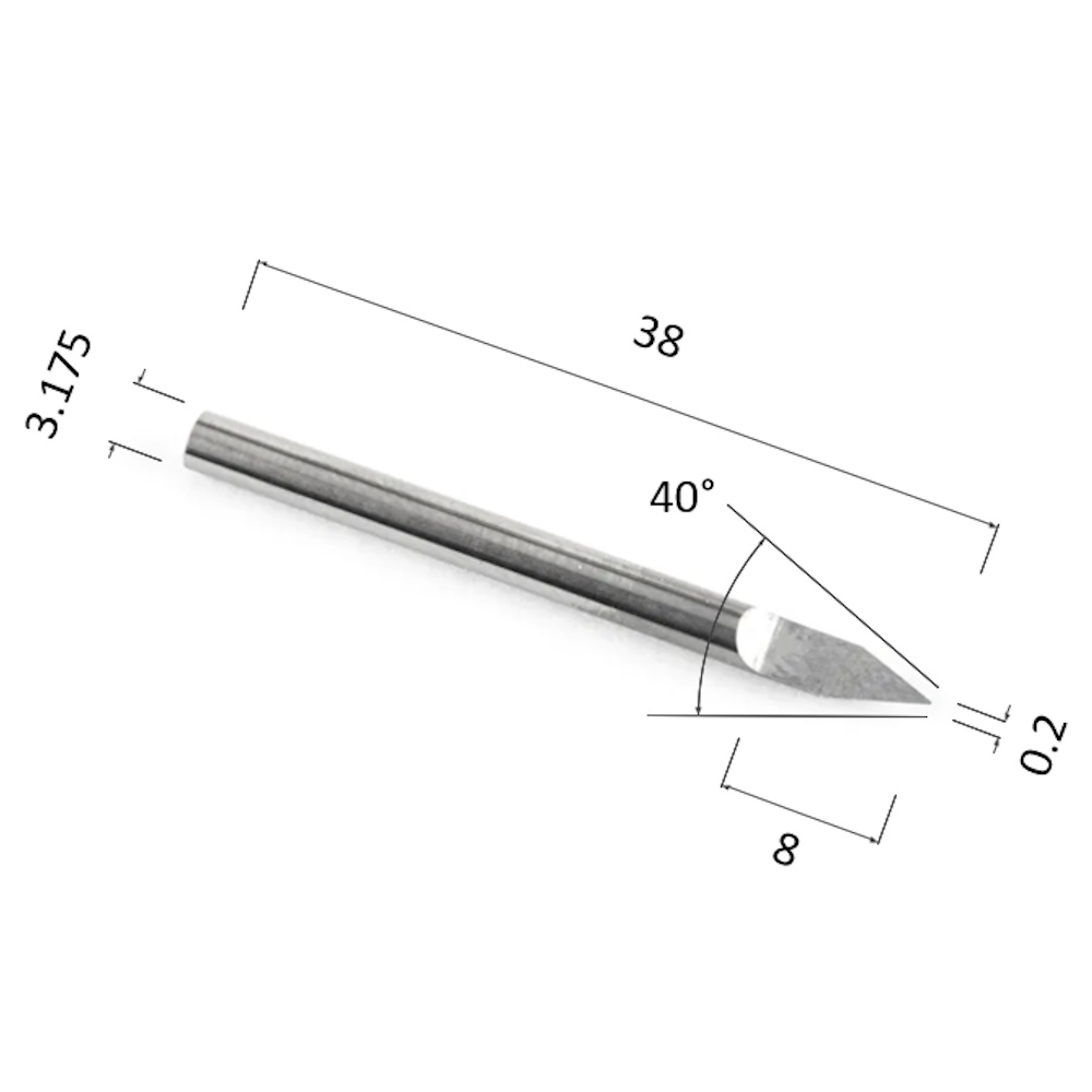 Фото гравер djtol aajs3.4002 конусный (по стали, цветным металлам (алюминий, латунь, медь, бронза)) в Москве и Московской области