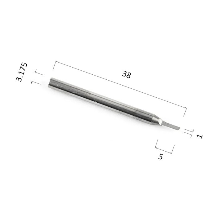 Фото гравер прямой половинный (по дереву, композиту, пластику) djtol aaozx3.105 в Москве и Московской области