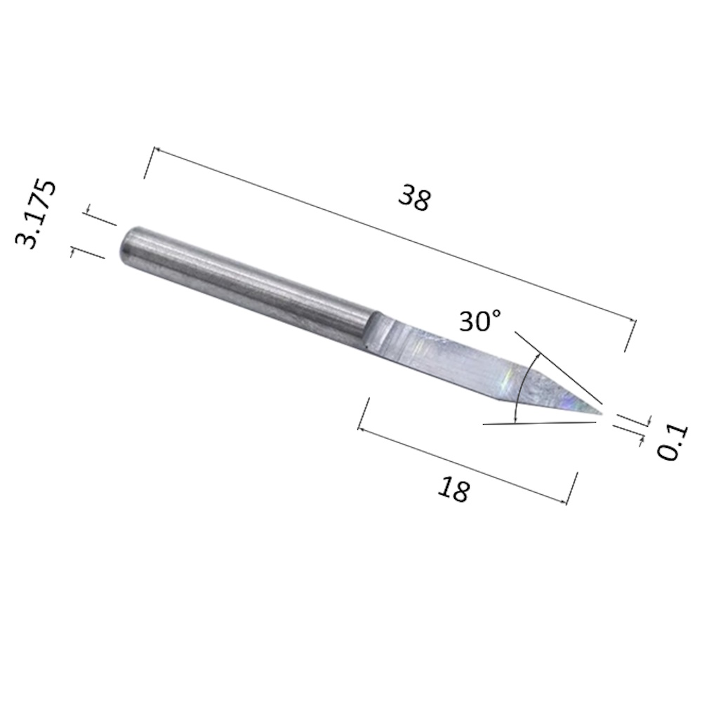 Фото гравер djtol nj3.3001 конусный (по дереву, композиту (акп), цветным металлам (алюминий, латунь, медь в Москве и Московской области