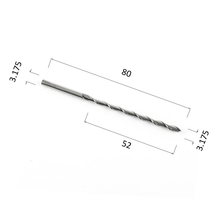 Фото фреза djtol n2lx3.52 спиральная двухзаходная стружка вверх (по дереву, композиту (акп), пластику) в Москве и Московской области