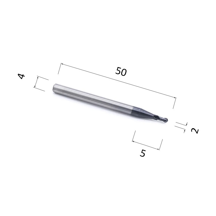 Фото фреза спиральная цилиндрическая двухзаходная по стали, алюминию, твердому дереву djtol as2qx02 в Москве и Московской области