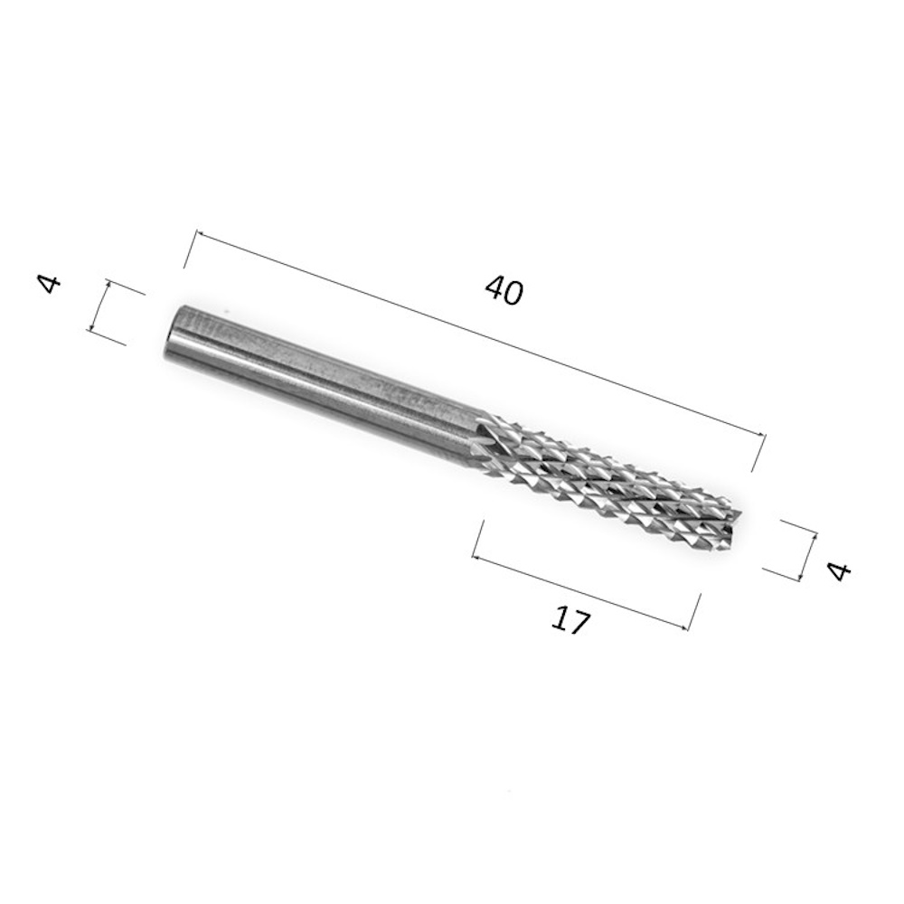 Фото фреза djtol nst417 рашпильная кукуруза (по акрилу (оргстеклу), дереву, дсп) в Москве и Московской области