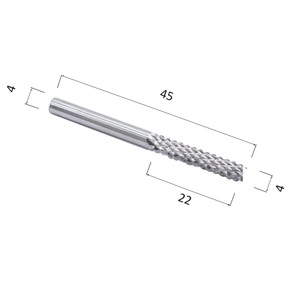 Фото фреза djtol ast422 рашпильная кукуруза (по дереву, композиту (акп), пластику) в Москве и Московской области