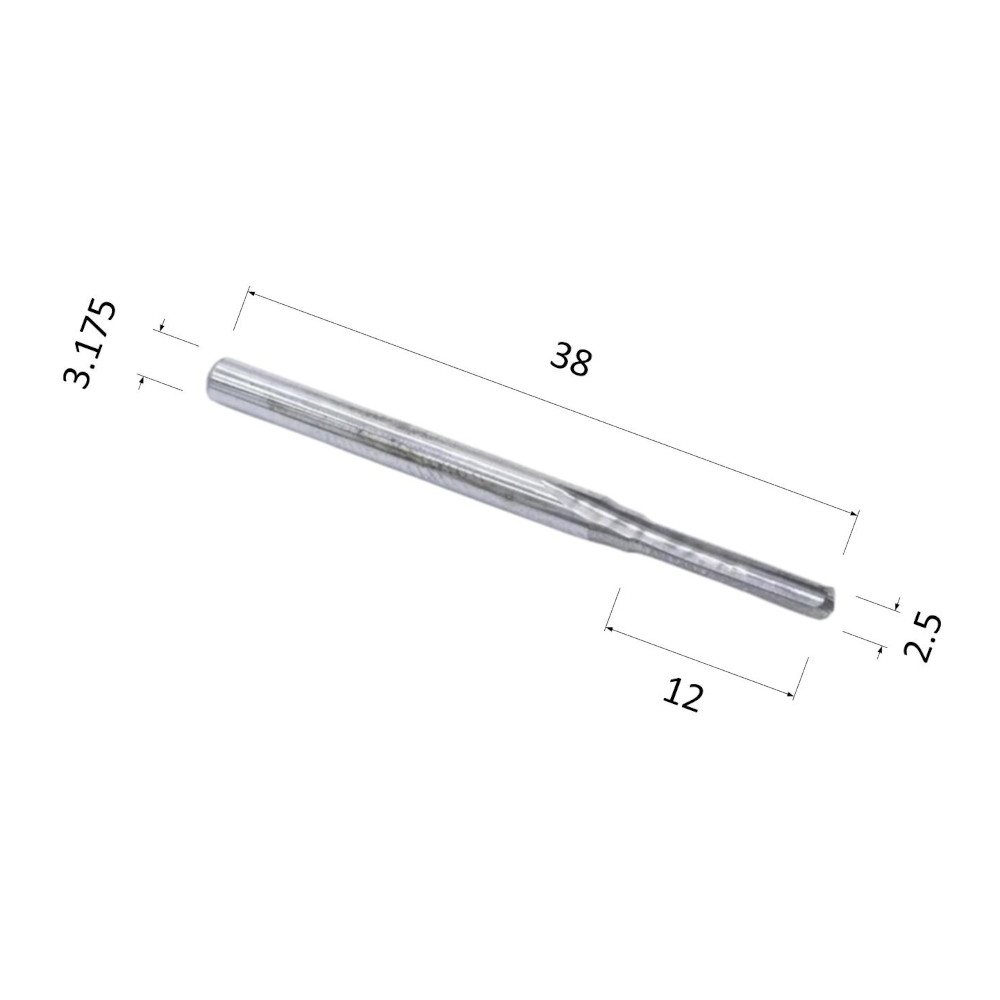 Фото фреза djtol n2zqx3.2.512 прямая двухзаходная сферическая (по дереву, композиту (акп), пластику) в Москве и Московской области