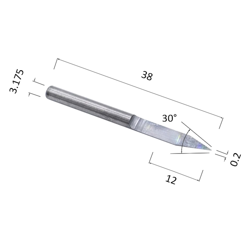 Фото гравер djtol nj3.3002 конусный (по дереву, композиту (акп), цветным металлам (алюминий, латунь, медь в Москве и Московской области