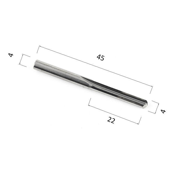 Фото фреза прямая цилиндрическая двухзаходная по акрилу, дереву, композиту (акп) djtol n2zqx4.22 в Москве и Московской области
