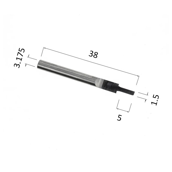 Фото гравер прямой половинный (по дереву, композиту, пластику) djtol nozx3.1.505 в Москве и Московской области