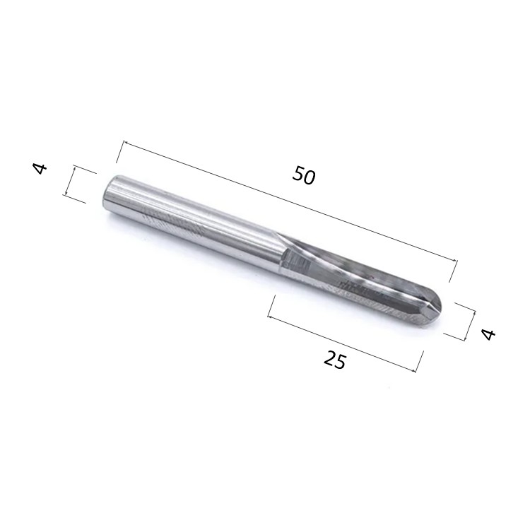 Фото фреза прямая цилиндрическая двухзаходная по акрилу, дереву, композиту (акп) djtol n2zqx4.25 в Москве и Московской области