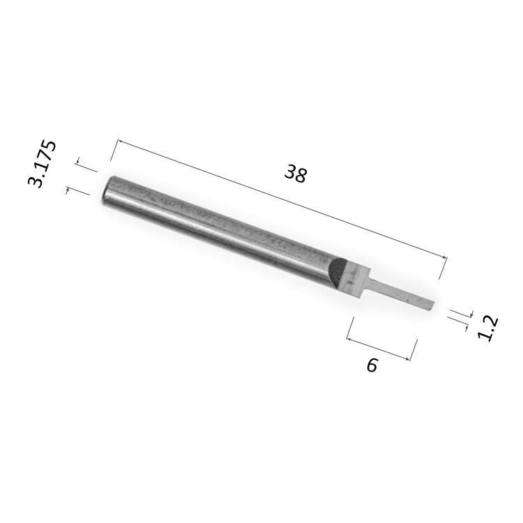 Фото гравер прямой половинный (по дереву, композиту, пластику) djtol nozx3.1.206 в Москве и Московской области