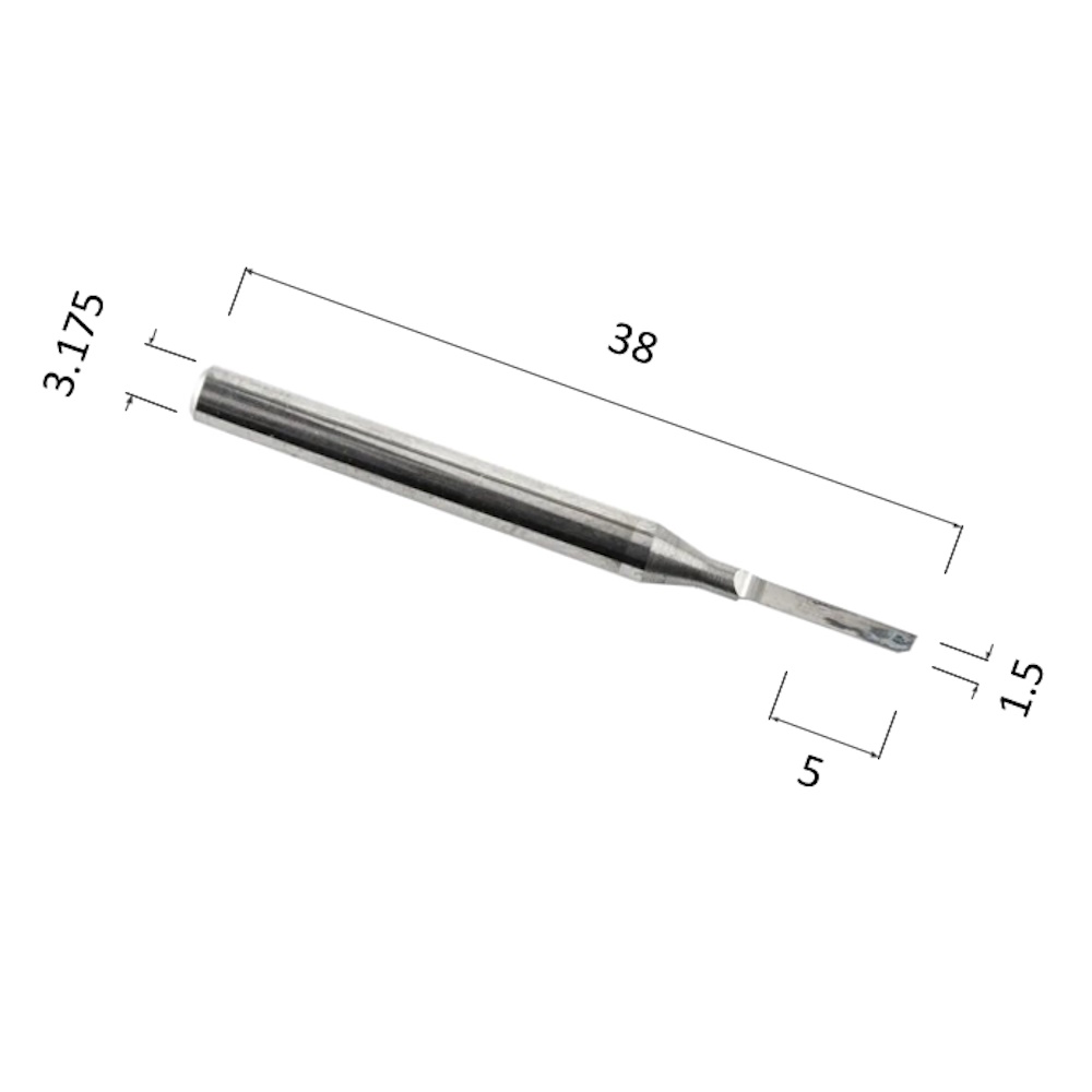 Фото гравер прямой половинный (по дереву, композиту, пластику) djtol aozx3.1.508 в Москве и Московской области