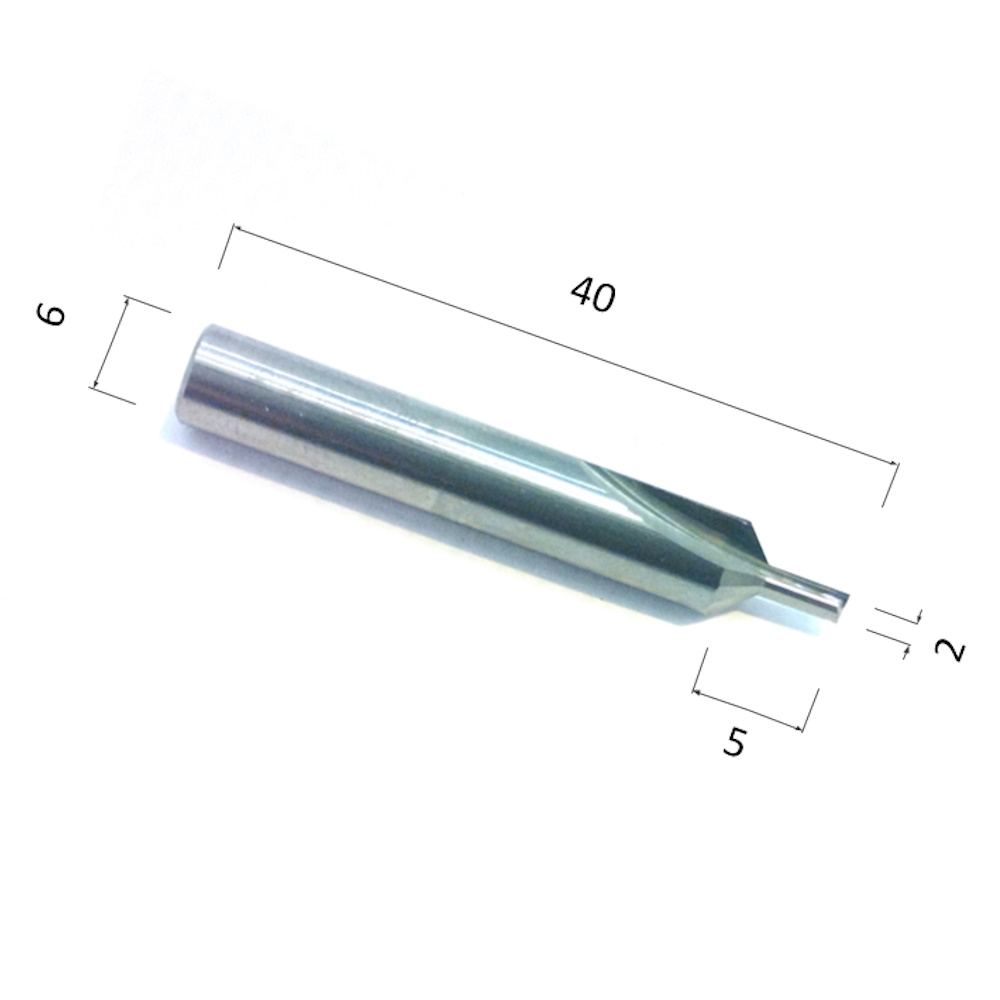 Фото гравер прямой цилиндрический конусный двухзаходный по акрилу, дереву, композиту (акп) djtol azhx6205 в Москве и Московской области
