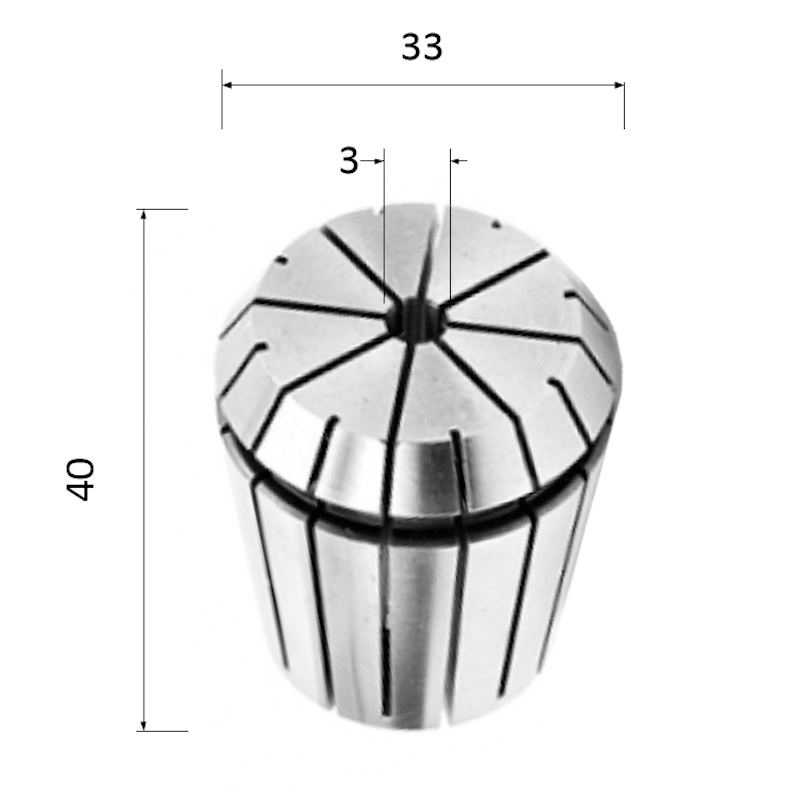 Фото цанга er32-3, 3 мм (биение 0,008) в Москве и Московской области