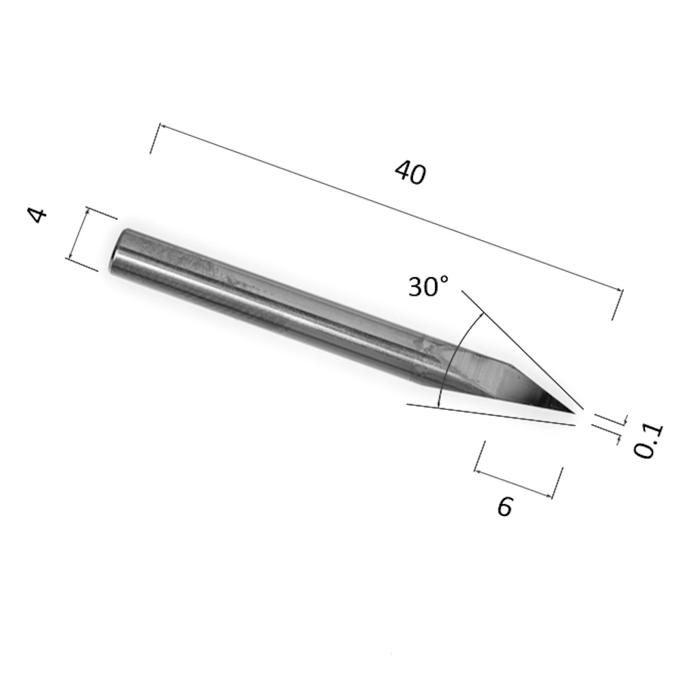 Фото гравер djtol a3j4.3001 конусный пирамидка (по цветным металлам (алюминий, латунь, медь, бронза)) в Москве и Московской области