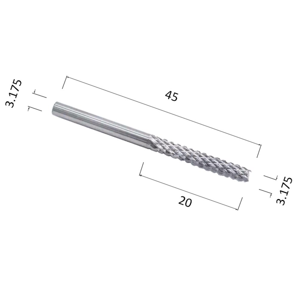 Фото фреза рашпильная кукуруза (по дереву, композиту, пластику) djtol ast3.20 в Москве и Московской области