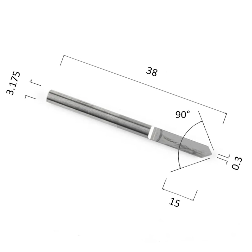 Фото гравер djtol nj3.9003 конусный (по дереву, композиту (акп), цветным металлам (алюминий, латунь, медь в Москве и Московской области