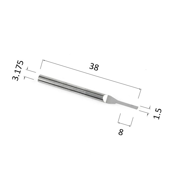 Фото гравер прямой половинный (по дереву, композиту, пластику) djtol nozx3.1.508 в Москве и Московской области