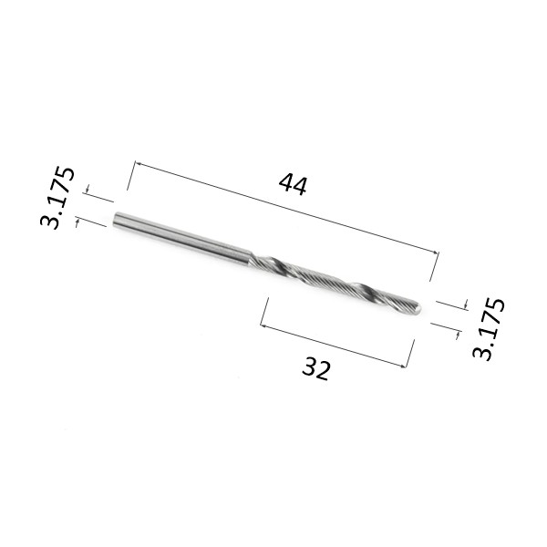 Фото фреза спиральная цилиндрическая однозаходная по акрилу, дереву, композиту (акп) djtol n1lqx3.32 в Москве и Московской области