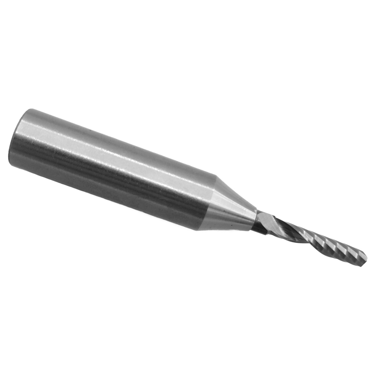 Фреза TCT спиральная цилиндрическая однозаходная по акрилу, дереву, композиту (АКП) DJTOL 3AT1LX1242