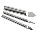 Граверы вольфрамовые прямые с плоским концом для стали JS