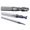 Фрезы по стали спиральные двухзаходные с покрытием AlTiN S2LX